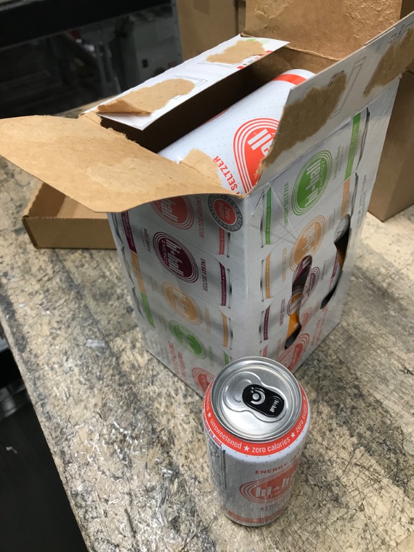 Photo 4 of (BBD 21, JULY 2023) Hiball Clean Energy Seltzer Water, Caffeinated Sparkling Water Made with Vitamin B12 and Vitamin B6, Sugar Free (8 pack of 16 Fl Oz), Variety Pack