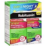 Photo 1 of **EXPIRES 05/2024**  Robitussin Severe Multi-Symptom Cough Cold & Flu Day/Night Value Pack, 4 fl oz, 2 ct
SET OF 2