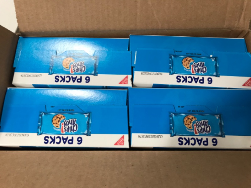 Photo 3 of **EXPIRES JUNE13/2023** CHIPS AHOY! Original Chocolate Chip Cookies, 6 Total Snack Packs (4 Cookies Per Pack)