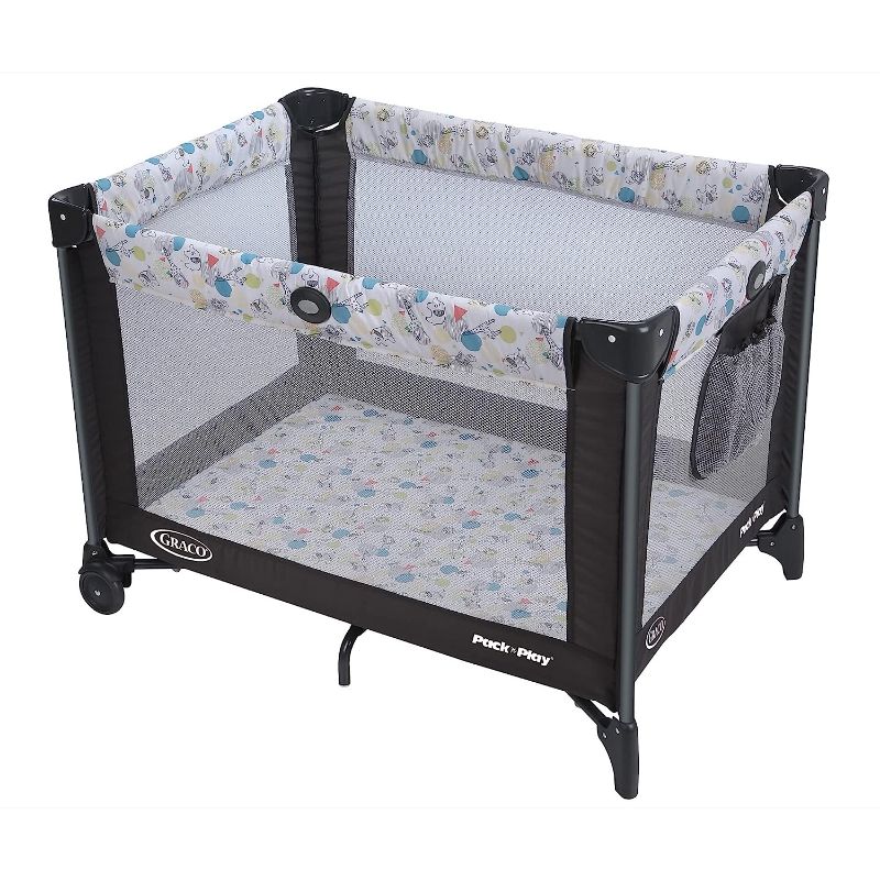 Photo 2 of 
Graco Pack and Play Portable Playard, Push Button Compact Fold, Carnival