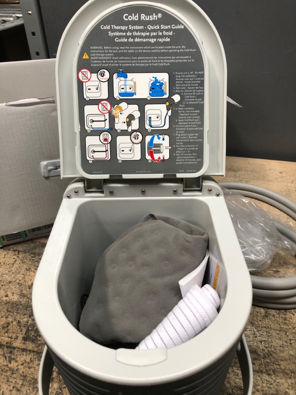 Photo 1 of **ITEM LEAKS**
Ossur Cold Rush Universal Cold Therapy Pad for Knee, Shoulder, Hip & Ankle |
