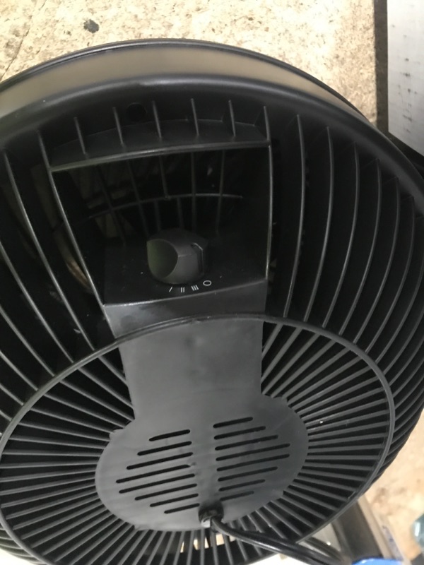 Photo 1 of 12 in. 3 Speed Whole Room Circulator Floor Fan