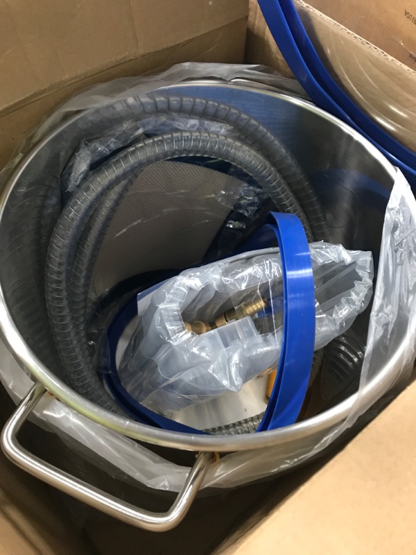 Photo 5 of 3 Gallon Vacuum Chamber with Pump, Stainless Steel Vacuum Degassing Chamber Kit, Degassing Chamber Kit with 4CFM 1/3HP Single Stage Vacuum Pump Without Oil, Not for Wood Stabilizing 3 Gallon 4CFM