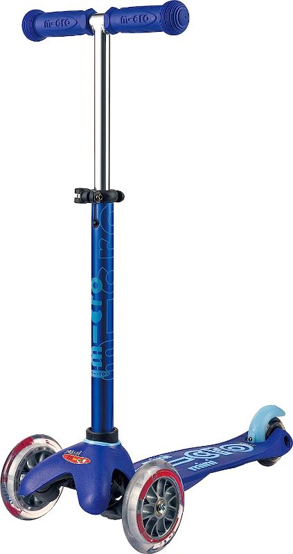 Photo 1 of 
Micro Kickboard - Mini Deluxe 3-Wheeled, Lean-to-Steer, Swiss-Designed Micro Scooter for Kids, Ages 2-5
Color:Blue