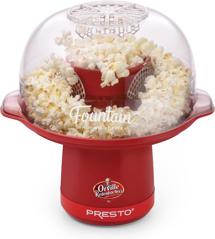 Photo 1 of 
Presto 04868 HOT AIR Popper, MEDIUM, red
