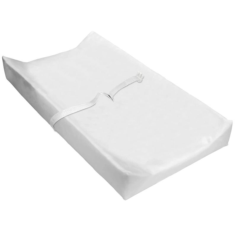 Photo 1 of Delta Children Crib and Changer Changing Pad and Cover, White
