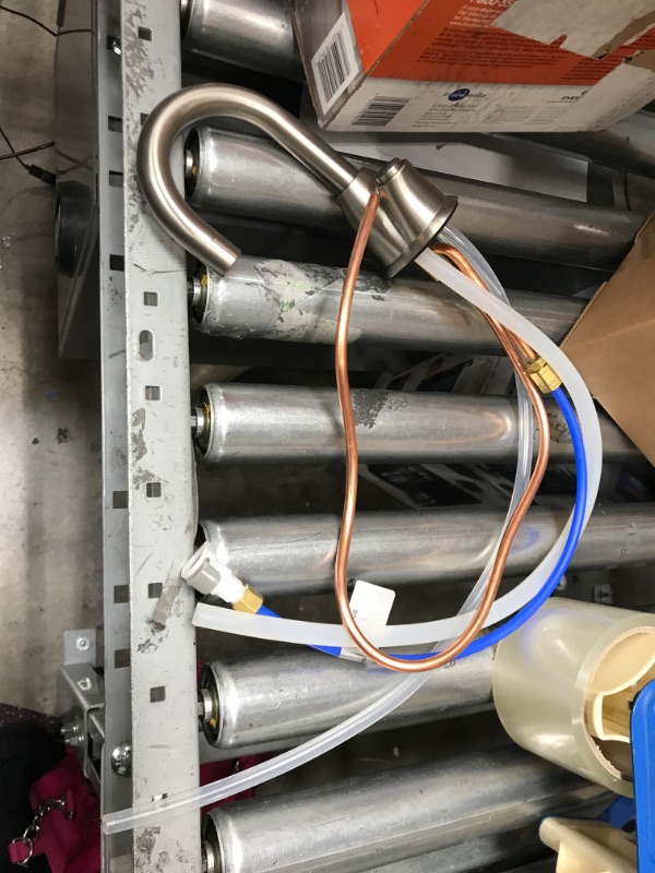 Photo 1 of InSinkErator H-HOT100SN-SS Instant Hot Water Dispenser System with Stainless Steel Tank, 1, Satin Nickel