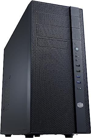 Photo 1 of Cooler Master N400 NSE-400-KKN2 Mid-Tower Fully Meshed Front Panel Computer Case (Midnight Black)