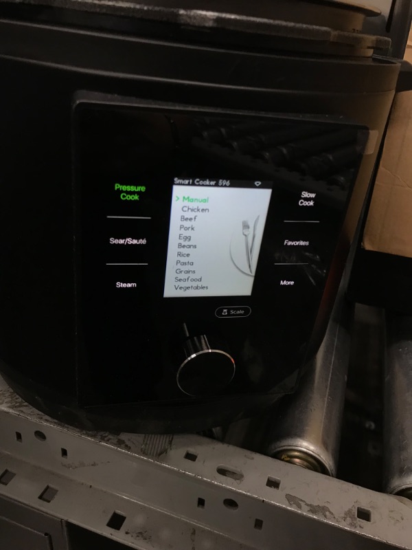 Photo 4 of CHEF iQ Smart Pressure Cooker 10 Cooking Functions & 18 Features, Built-in Scale, 1000+ Presets & Times & Temps w/App for 600+ Foolproof Guided Recipes, Rice & Slow Electric MultiCooker, 6 Qt