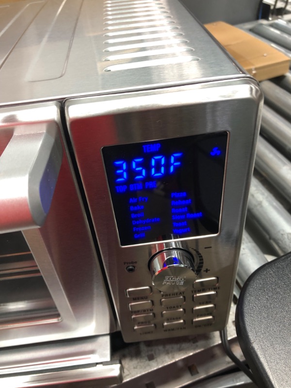 Photo 1 of NUWAVE BRAVO XL 30-Quart Convection Oven with Flavor Infusion Technology with Integrated Digital Temperature Probe; 12 Presets; 3 Fan Speeds; 5-Quartz Heating Elements