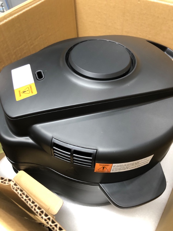 Photo 3 of **DAMAGED HEAT TOP, BROKEN, MAY STILL FUNCTION** Instant Pot Duo Crisp Ultimate Lid, 13-in-1 Air Fryer and Pressure Cooker Combo, 6.5 Quart 6.5QT Ultimate