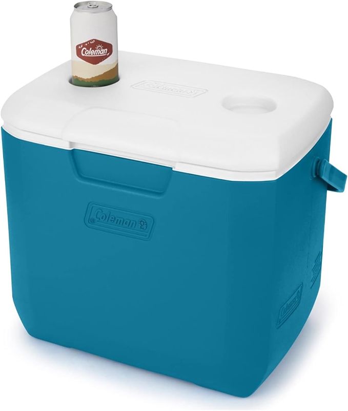 Photo 1 of 
Coleman Chiller Series 30qt Insulated Portable Cooler, Hard Cooler with Ice Retention Insulation and Heavy-Duty Handle, Great for Tailgates, Picnic, Beach, Barbecue, & More
