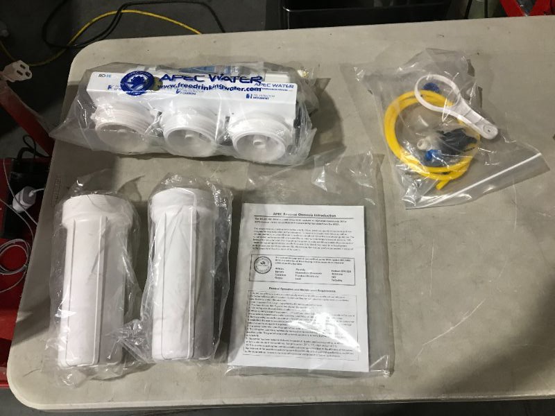 Photo 2 of ***MISSING PARTS - SEE NOTES***
APEC Water Systems RO-90 Ultimate Series High Output 90 GPD Ultra Safe Reverse Osmosis Drinking Water Filter System