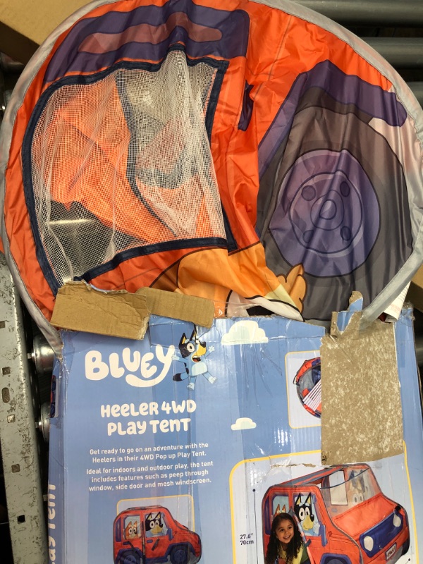 Photo 2 of Bluey Heeler 4WD Pop Up Play Tent