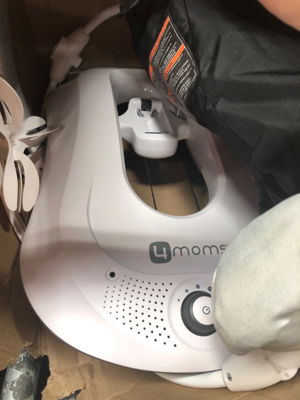 Photo 3 of 4moms MamaRoo Multi-Motion Baby Swing, Bluetooth Enabled with 5 Unique Motions, Grey