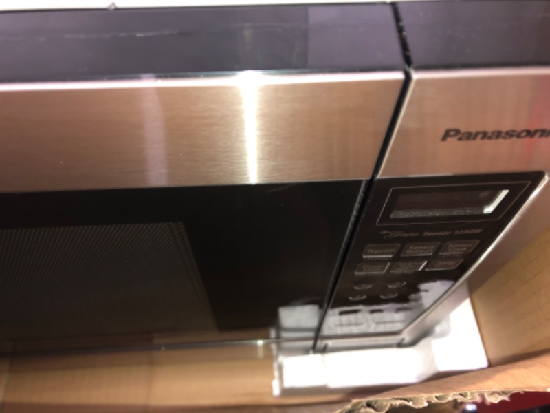 Photo 2 of **NON-FUNCTIONAL, ERROR CODE  H98, PARTS ONLY** Panasonic Microwave Oven NN-SN966S Stainless Steel Countertop/Built-In with Inverter Technology and Genius Sensor, 2.2 Cubic Foot, 1250W Inverter Keypad