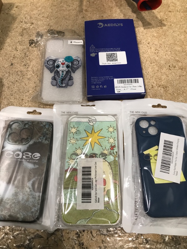 Photo 1 of 5 ITEMS IPHONE CASE BUNDLE