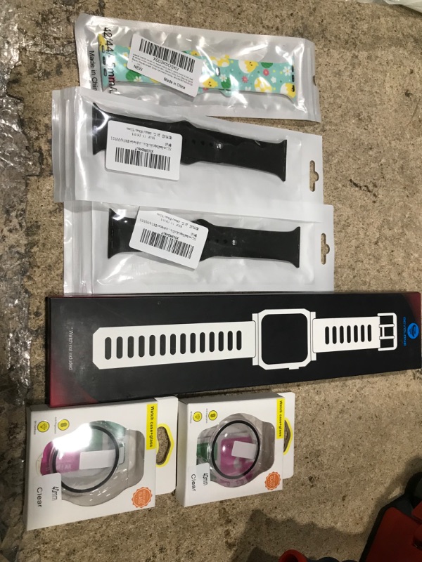 Photo 1 of 5 ITEMS WATCH WRISTBAND/COVER BUNDLE