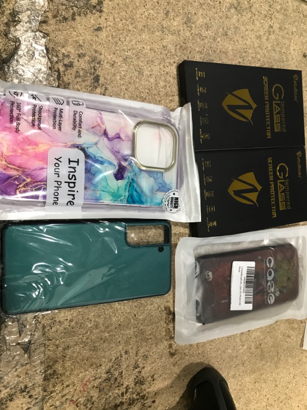 Photo 1 of 5 ITEMS IPHONE CASE/SCREEN PROTECTOR/SMARTPHONE COVER BUNDLE