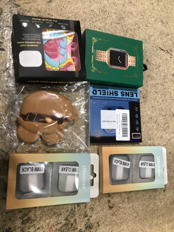 Photo 1 of 6 ITEMS WATCH/AIRPOD COVER BUNDLE