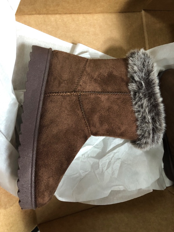 Photo 1 of Womens Ankle winter boots (size 6 color  brown)