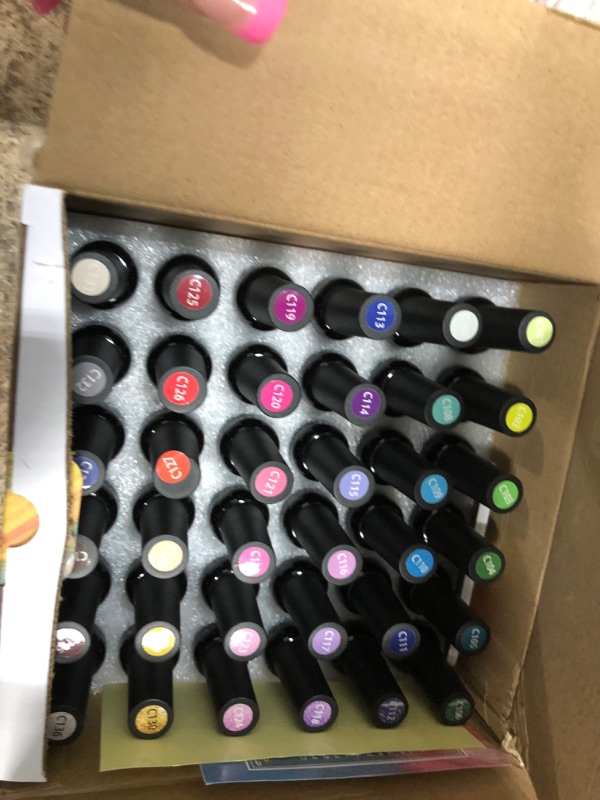 Photo 1 of GOPAS Gel Nail Polish Set, 36 Pcs Colors 6ML 2023 Spring Gel Nail Polish Colors, Fashion Colorful Gel Nail Polish - Long-Lasting Shine, Easy To Color And Remove, Meet Various Nail Needs (Holiday Adventures) 37 Piece Set Holiday Adventures