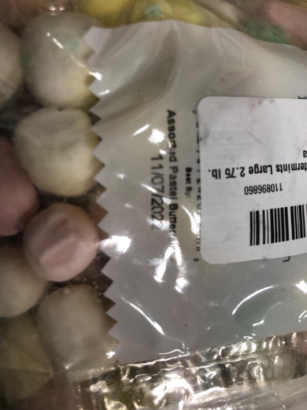 Photo 1 of Hospitality Pastel Buttermints Large 2.75 lb. Bag, Made in America