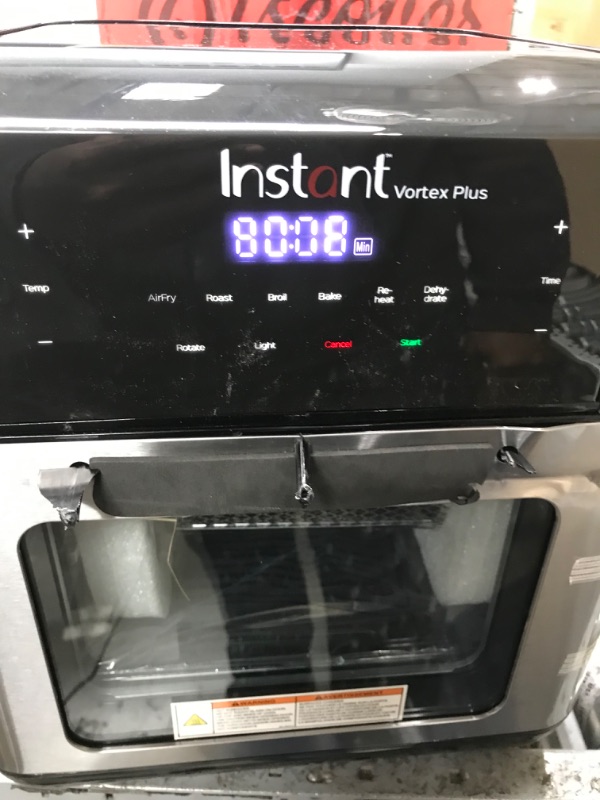 Photo 1 of Instant Vortex Plus Air Fryer Oven 7 in 1 with Rotisserie, 