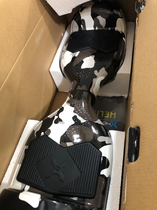 Photo 2 of Hover-1 Helix Electric Hoverboard | 7MPH Top Speed, 4 Mile Range, 6HR Full-Charge, Built-In Bluetooth Speaker, Rider Modes: Beginner to Expert
