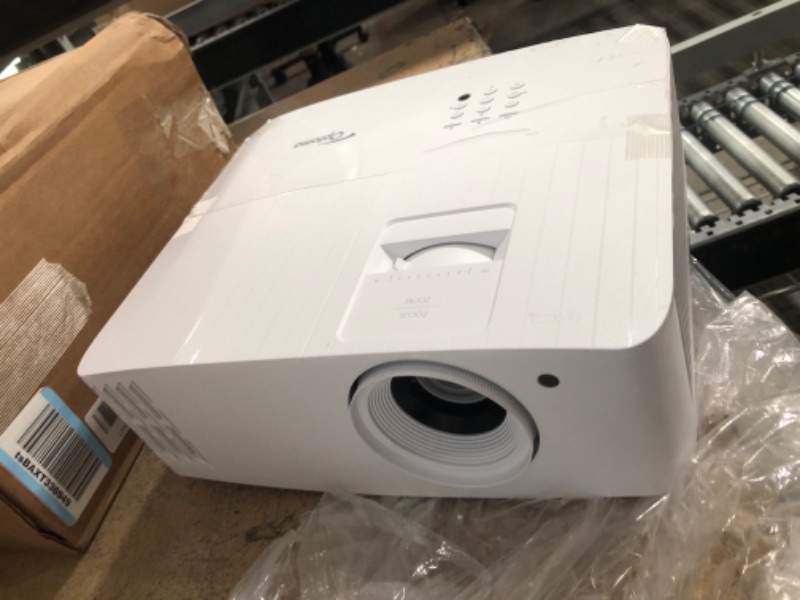 Photo 2 of Optoma UHD35x True 4K UHD Gaming Projector | 3,600 Lumens | 4.2ms Response Time at 1080p with Enhanced Gaming Mode | 240Hz Refresh Rate | HDR10 & HLG UHD35x - NEW