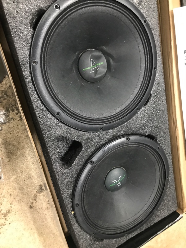 Photo 2 of Deaf Bonce Pair Apocalypse 8" 600W Peak 4 Ohm Midrange Speakers AP-M81AC