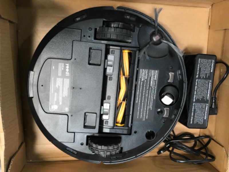 Photo 3 of *TURNS ON BUT DOES NOT MOVE8 Yeedi vac x Robot Vacuum, 3000Pa Strong Suction Power, Carpet Detection, Smart Visual Mapping Navigation,Editable Home Map,Cleaning Schedule, Virtual Boundary