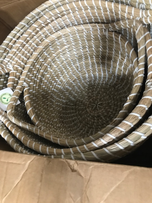 Photo 1 of 3 WOVEN BASKETS