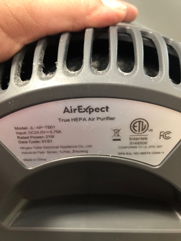 Photo 3 of ***POWERS ON*** AirExtend HEPA Air Purifiers, Room Purifier with 3 Stage Filtration System, 24-Hour Timer, and 22dB Ultra-Quiet Sleep Mode, True Filter Removes 99.97% Dander, Smoke, Odor for Bedroom & Office Black
