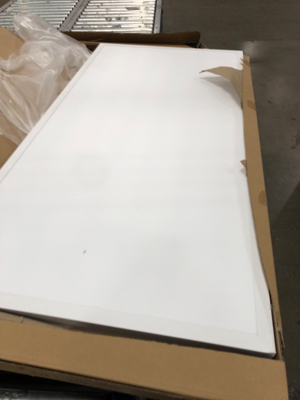 Photo 2 of 2x4 FT LED Flat Panel Light Surface Mount 5000K-4000K-3000K Switchable & 0-10V Dimmable, 30W-40W-50W Selectable Flush Mount Ceiling Light 24x48 inch, ETL Listed, 100-277V, White, 2 Pack 0-10V, 2x4FT 2-Pack White