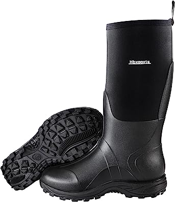 Photo 1 of Hbxooxts Muck Boots for Men and Women, Waterproof Durable 6mm Neoprene boots calf high,rain boots, hunting boots, size 11