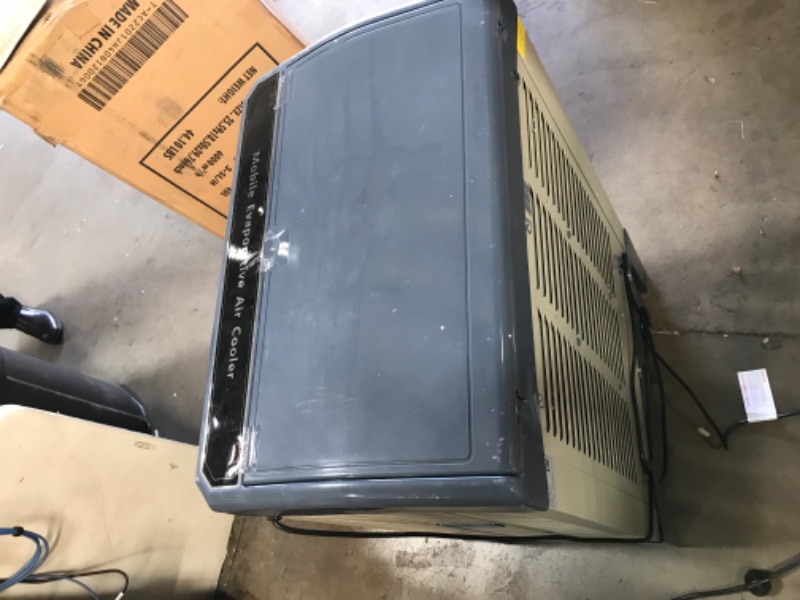 Photo 3 of **INCOMPLETE**Uthfy Evaporative Air Cooler,3531 CFM Swamp Cooler with 3 Speeds,Water Fan with 10.6 Gallons Tank & 3 Ice Boxes,Portable Air Conditioner for Indoor Outdoor Use,Commercial & Residential
