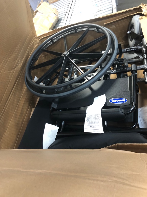 Photo 2 of Invacare Tracer SX5 Wheelchair for Adults | Everyday Folding | 22 Inch Seat | Desk Arms