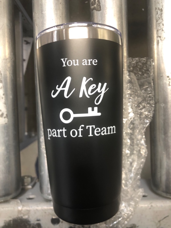 Photo 1 of hank You Gifts for Women Men 20 oz Inspirational Tumbler with Keychain Insulated Stainless Steel Appreciation Tumblers Team Motivational Encouragement Gift for Coworker Employees Friends (16 Pcs)