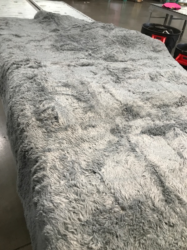 Photo 1 of 64x104 INCH RUG GREY RECTANGLE
