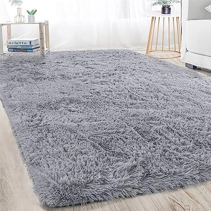 Photo 1 of 64x104 INCH RUG GREY RECTANGLE