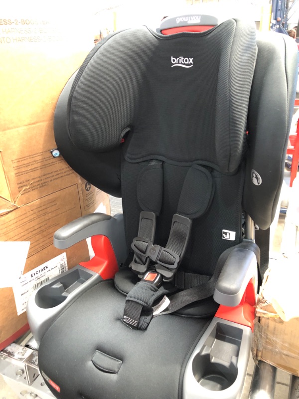 Photo 2 of **** USED *** Britax Grow with You ClickTight Harness-to-Booster, Black Contour SafeWash ClickTight Black Contour