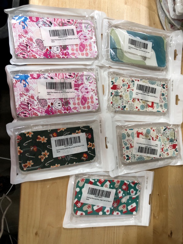 Photo 1 of 7 PIECE ASSORTED CELL PHONE CASE BUNDLE