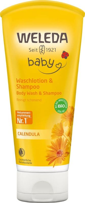 Photo 1 of *** 2 pack bundle *** Weleda Baby Calendula Waschlotion und Shampoo, 200 ml
1011533884
