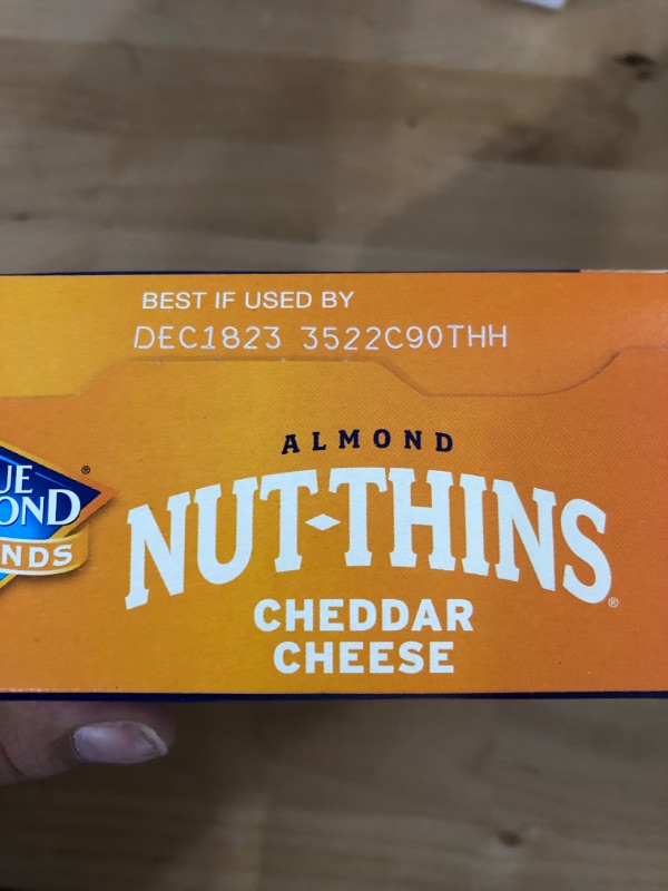 Photo 3 of ***EXP DEC 18 2023*** Nut & Rice Cracker Snacks Cheddar Cheese