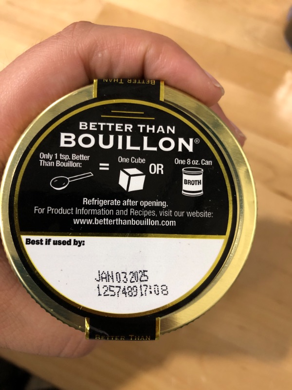 Photo 3 of ***JAN 03 2025*** Better Than Bouillon Organic Roasted Beef Base, Made with Seasoned Roasted Beef, USDA Organic, Blendable Base for Added Flavor, 38 Servings Per Jar, 8 OZ (Single)