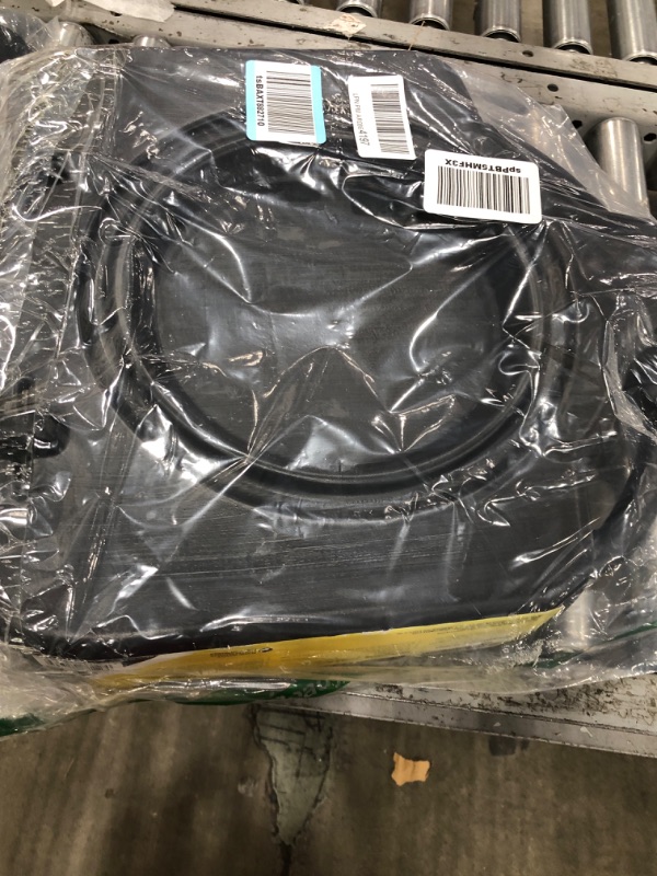 Photo 1 of LUMAX LX-1632 Black 15 Quart Drainmaster Drain Pan and Waste Oil Storage. Ideal for Oil Recycling, Drain Direct - No Oily Tub, Funnel, or Mess. No Mess to Clean-Up on Top or Side.