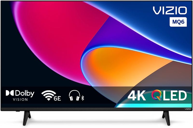 Photo 1 of VIZIO 43-inch MQ6 Series 4K QLED HDR Smart TV w/Dolby Vision, WiFi 6E, Bluetooth Headphone Capable, AMD FreeSync & Alexa Compatibility, M43Q6M-K04, 2023 Model
