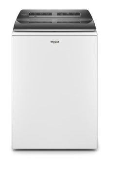 Photo 1 of Whirlpool Smart Capable w/Load and Go 5.3-cu ft High Efficiency Impeller and Agitator Smart Top-Load Washer (White) ENERGY STAR
