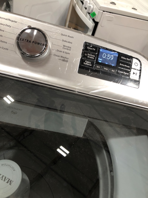 Photo 6 of SMART TOP LOAD WASHER WITH EXTRA POWER BUTTON - 4.7 CU. FT.

